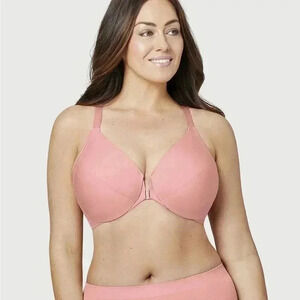 Glamorise  Front-Close Smoothing WonderWire Underwire Bra 36DD